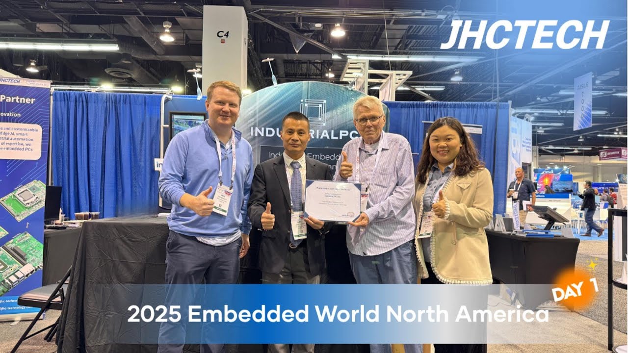 JHC_Technology's tweet card. Embedded World North America 2025 Volg