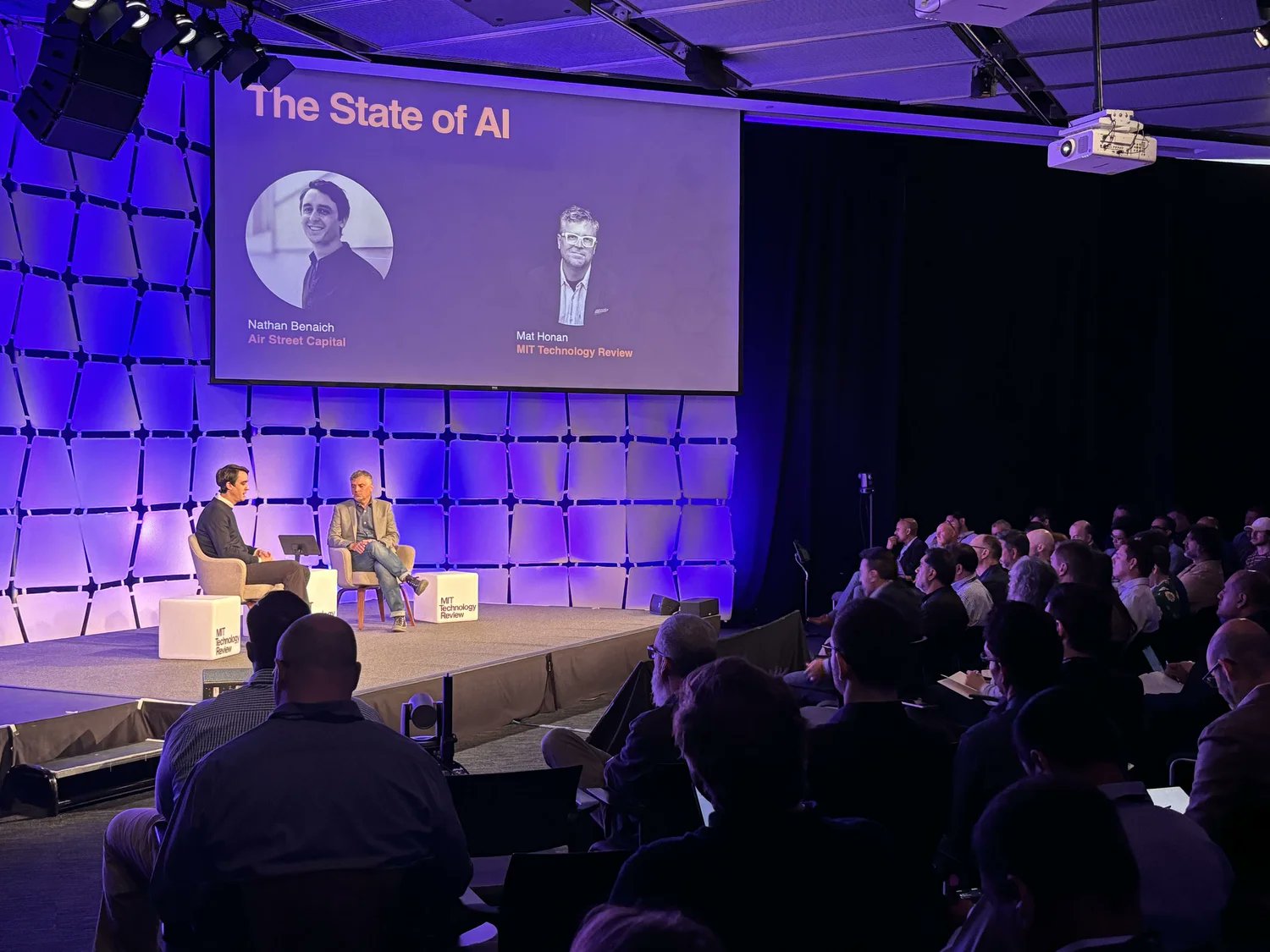 ClementeLisi's tweet card. The speakers that took to the stage at MIT this past week addressed a series of issues surrounding AI, including how it impacts a number of areas such as communications, entertainment, healthcare,...