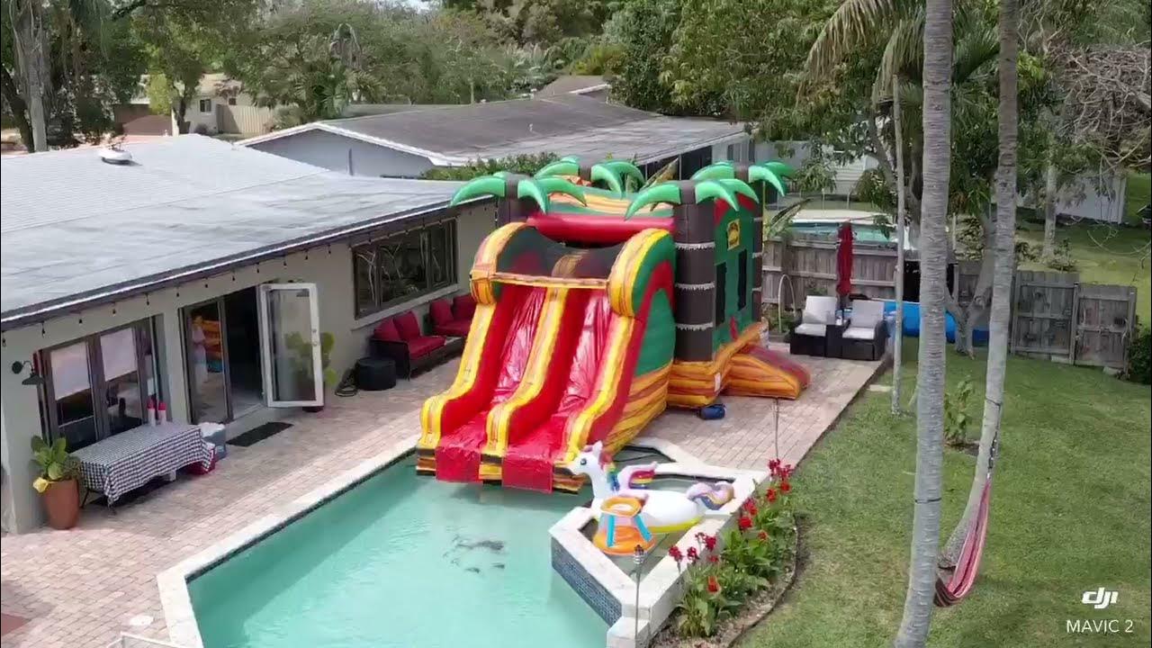 Funboucehouse's tweet card. Fun Bounce House - 100 % safe clean and sanitized Company in Coral...