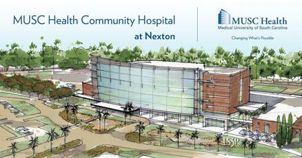 MUSC_CGH's tweet card. The Medical University of South Carolina has received approval to build a $325 million hospital complex within the Nexton community. According to an MUSC press release, the South Carolina Department