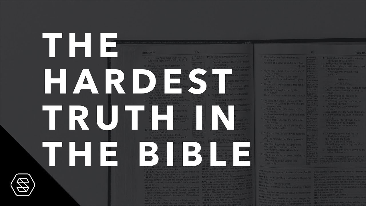 spacesda's tweet card. The Hardest Truth In the Bible // Ty Gibson