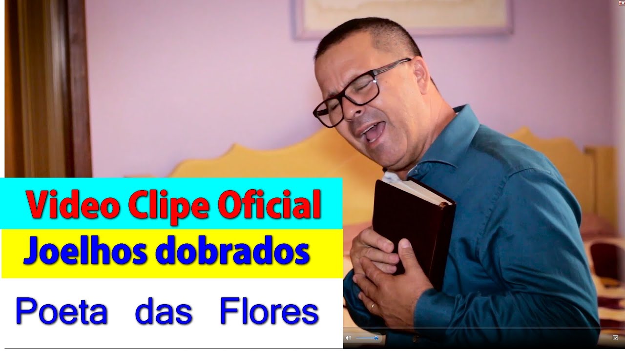 souzajosesocome's tweet card. CLIPE OFICIAL JOELHOS DOBRADOS POETA DAS FLORES