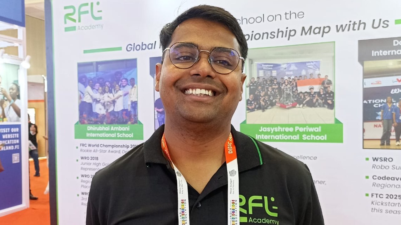 tiwmedia's tweet card. Ashwin Shah, Co-founder and CEO, RoboFun Lab shares insights on robotics learning model, impact, growth in schools and students, and India’s market potential