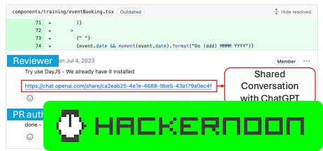 hackernoon's tweet card. Developers are using ChatGPT to code, debug, and collaborate. A new study reveals how shared AI chats are reshaping teamwork on GitHub.