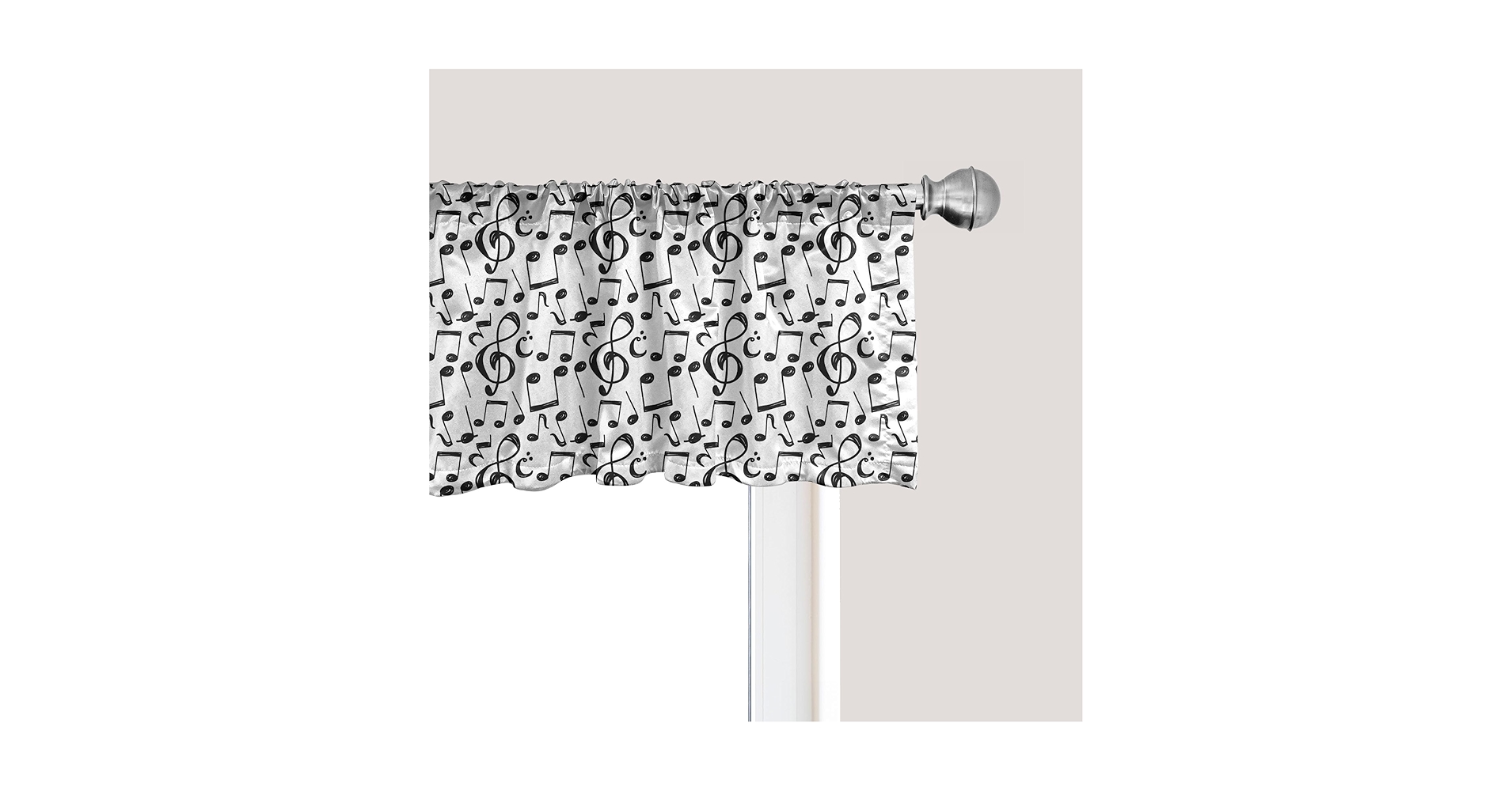 NinthCircleFan's tweet card. MEASUREMENTS - 54 inches wide x 12 inches long. 1 panel valance. Decorative home accent for window. Made in Türkiye. FEATURES - 2.5-inch rod pocket. Fits any type of rod up to 2.5 inches. Valances...