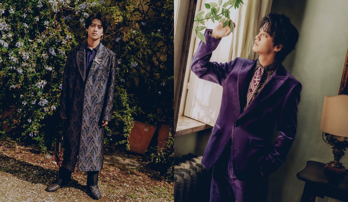 preciousjp_'s tweet card. 「ETRO（エトロ）」のグローバルブランドアンバサダーを務める高橋海人さんが「2025 ホリデーコレクション」の新色のペイズリーナを纏った新ビジュアルが公開されました。胸元に、カプセルコレクション「ETRO per Kaito Takahashi（エトロ ペル カイト タカハシ）」のミニスカーフ“ペイズリーナ”をのぞかせたルックなど、高貴な洗練が漂う姿を披露。エトロならではのストーリー性に満...