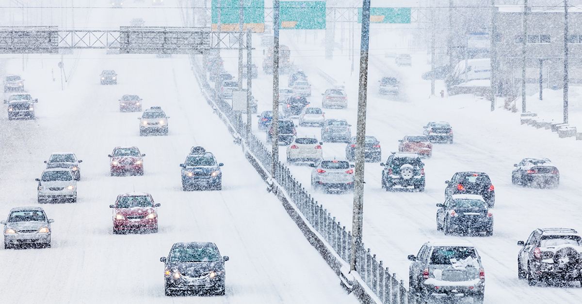 AMARoadReports's tweet card. We prefer you stay home, but if you have to drive, get tips on road safety in winter.