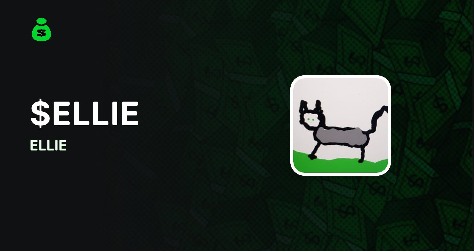 NeuraNova9's tweet card. Secure $ELLIE on Bags