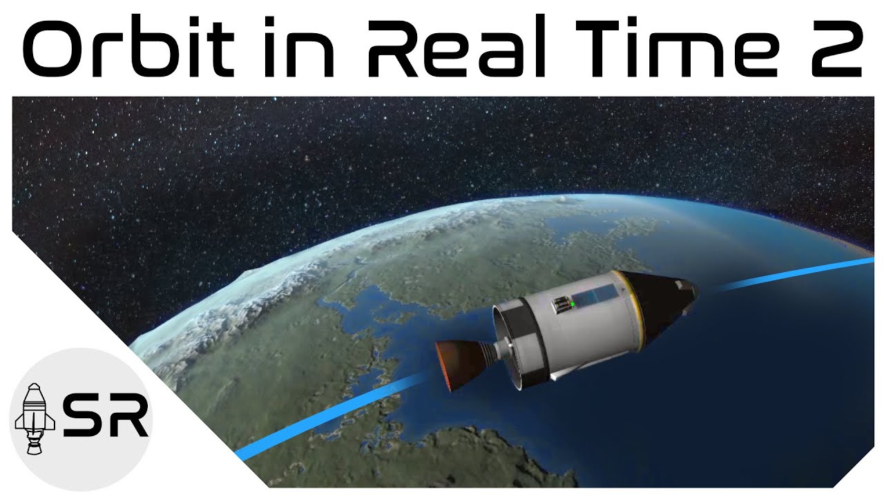 SpaceRobot7's tweet card. Getting To Orbit In Real Time Pt.2 Rocket