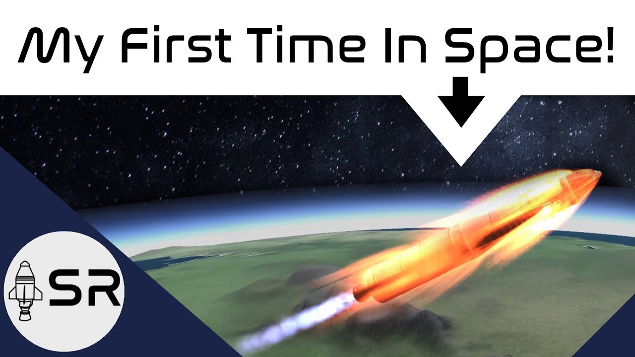 SpaceRobot7's tweet card. The First Time I Got Into Space