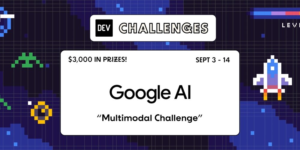 googleaidevs's tweet card. We're excited to announce our first challenge with Google AI! Running through September 14, the...