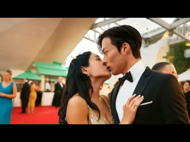 BeyondTheDrama's tweet card. Ahn Eunjin's emotional confession about her kiss with Jang Kiyong in 'Dynamite Kiss' surprised fans, as she praised his professionalism and the strong connection they shared. The scene sparked...