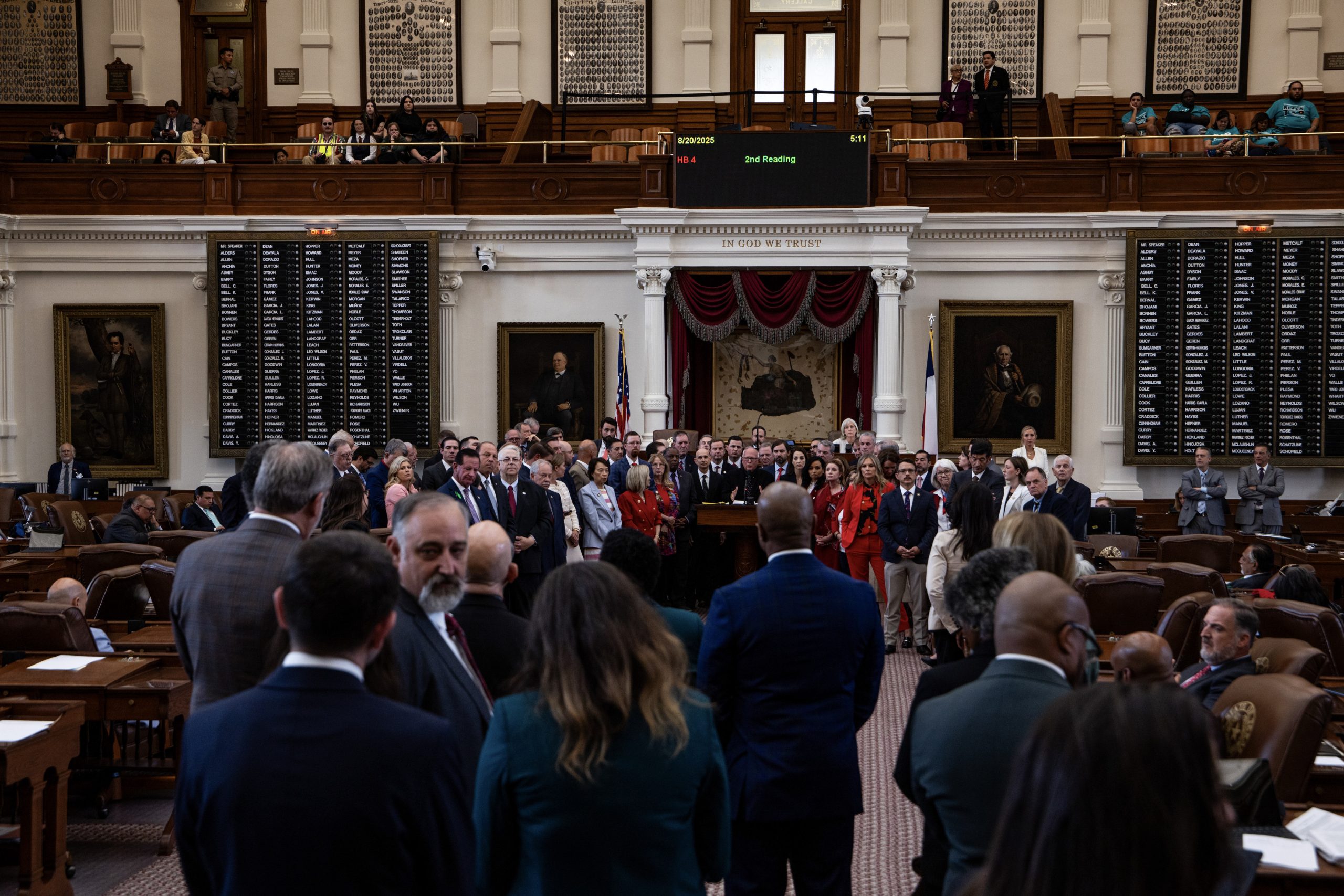 TexasTribune's tweet card. Republican lawmakers are pursuing the unusual mid-decade redistricting plan amid pressure from President Donald Trump to protect the GOP’s slim majority in the U.S. House.