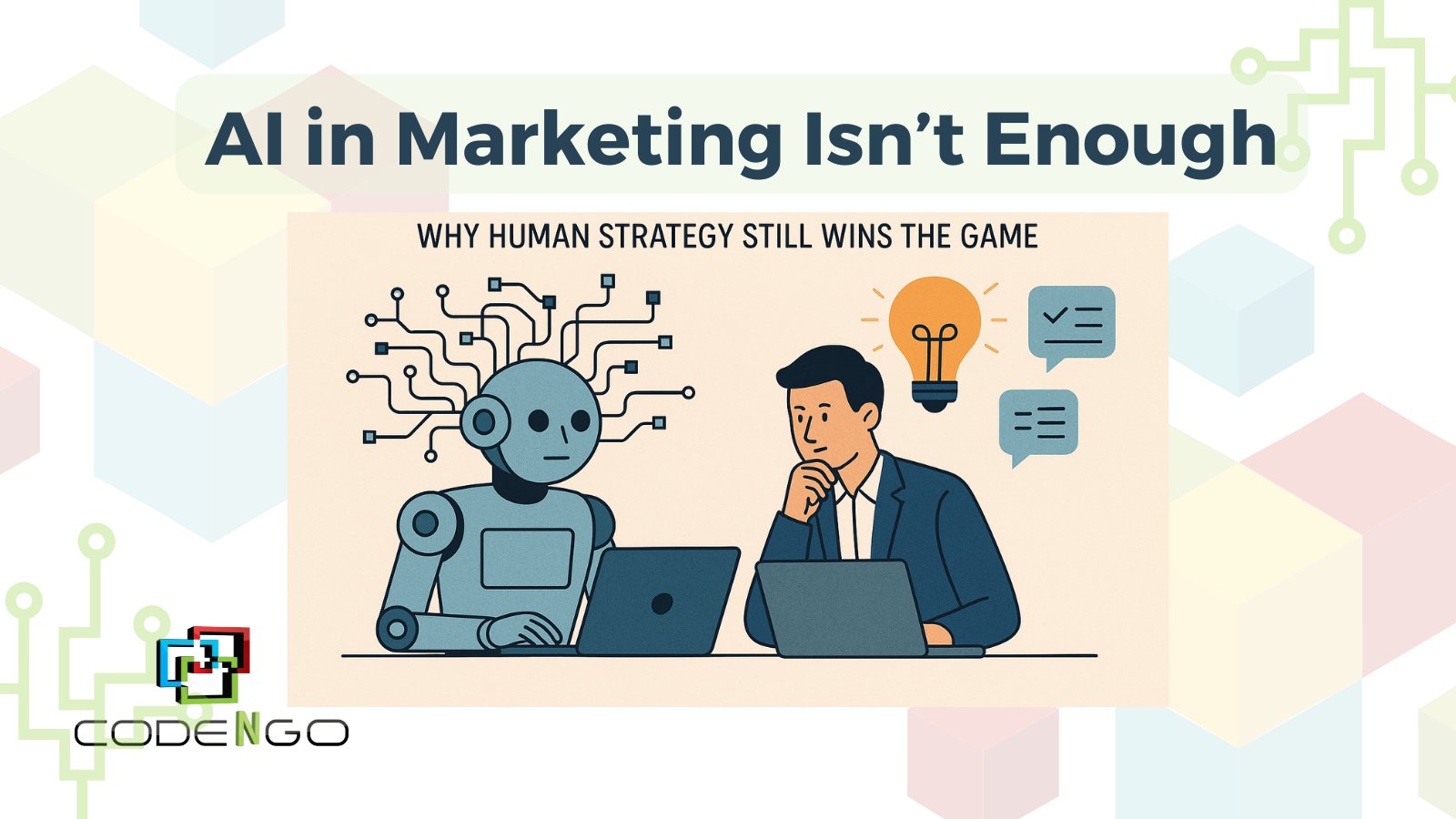 AppSubmissions's tweet card. AI in Marketing offers speed and automation, but without human creativity and strategy, success is limited. Discover why balance is essential.