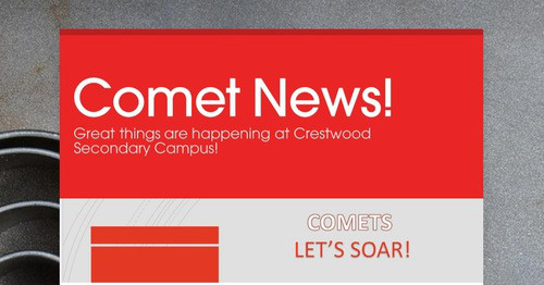 csdcomets's tweet card. Comet News!