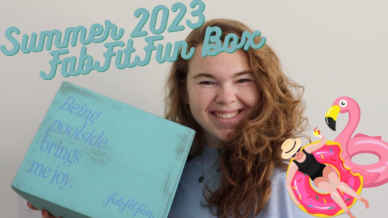 dlclardy's tweet card. SUMMER 2023 @fabfitfun BOX | VLOG 14
