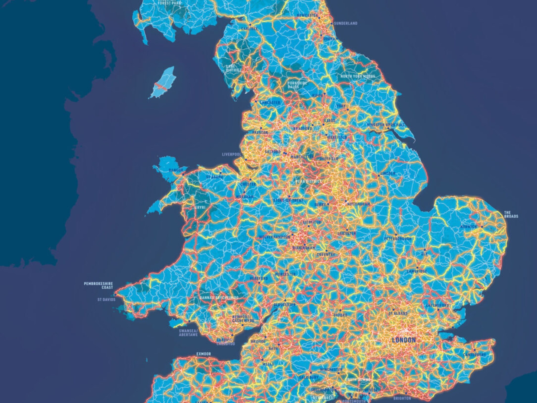 SlowWaysUK's tweet card. Explore 50,000km of five-star hikes.