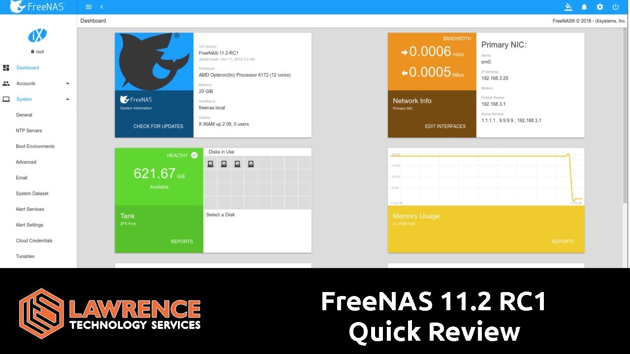 iXsystems's tweet card. Quick Review: FreeNAS has released 11.2 RC1