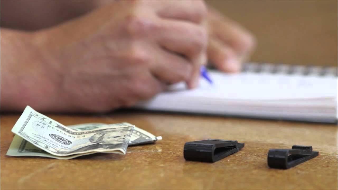 3DPrintingPro's tweet card. 3D Printed Money Clip