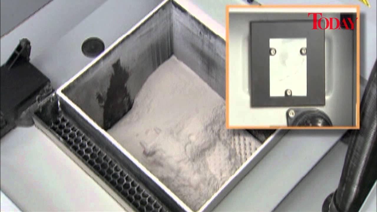 3DPrintingPro's tweet card. 3D printing in action