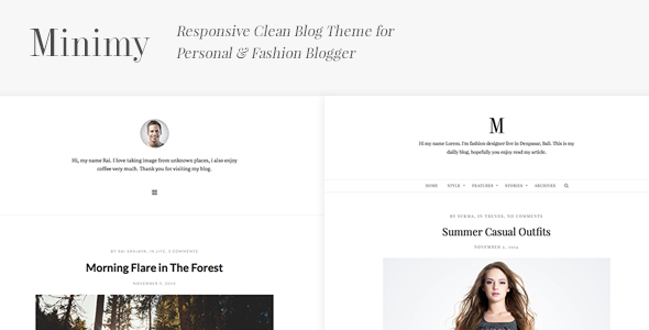 stylelibreview's tweet card. CHECK OUT OUR NEW THEME Minimy is one of the most clean blog themes that ideal for Personal blog, also creative person that love and enjoy writing. this themes focus on readibility of your content,...