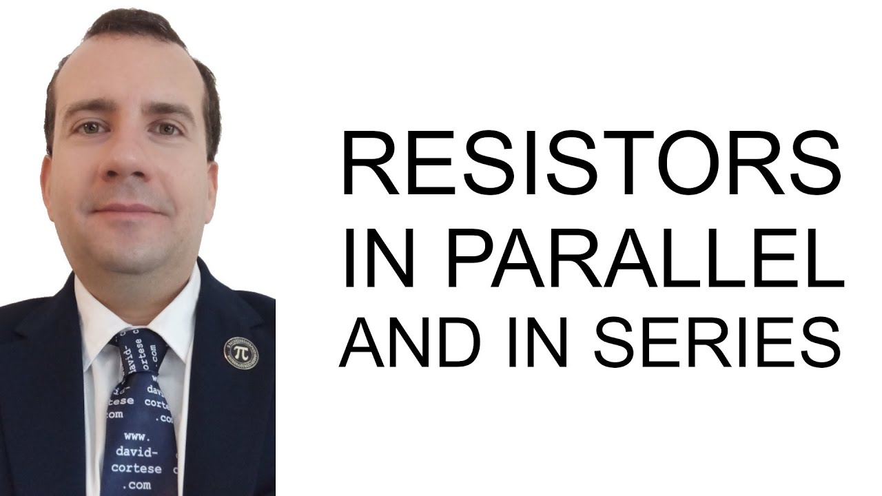 David_Cortese_'s tweet card. RESISTORS IN PARALLEL AND IN SERIES - ELECTRIC CIRCUIT EXERCISE