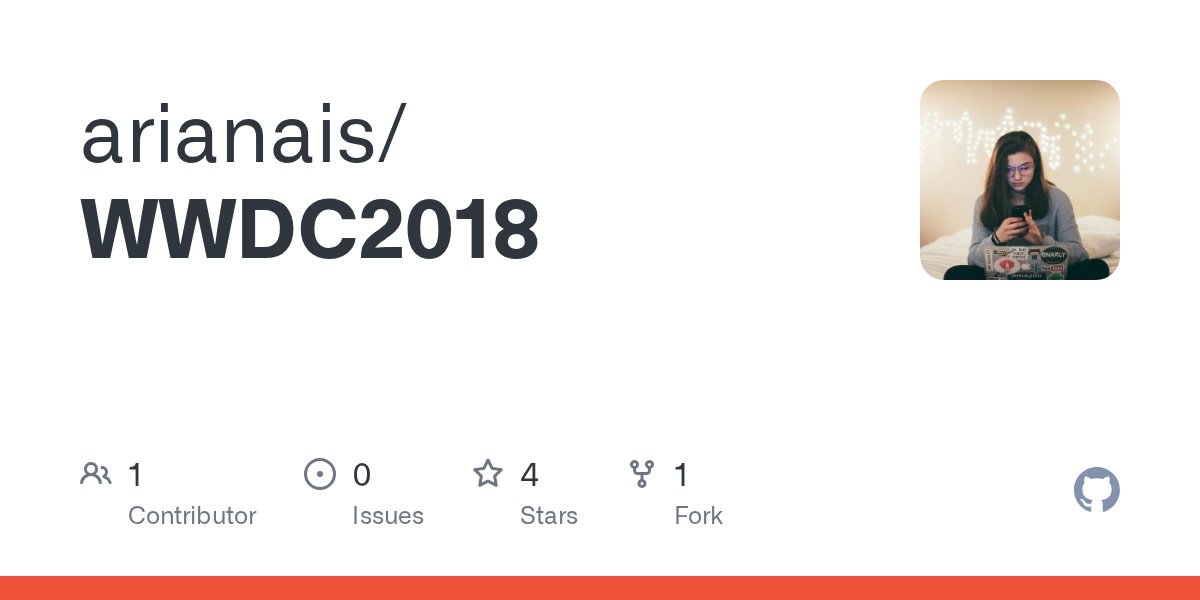 Jennypcheng's tweet card. Contribute to arianais/WWDC2018 development by creating an account on GitHub.