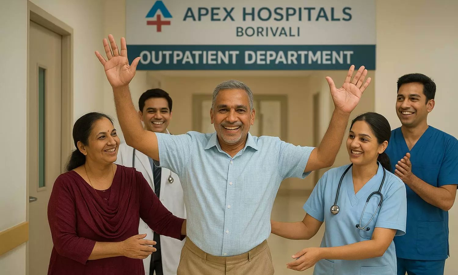 HealthDialogs's tweet card. Mumbai: Apex Group of Hospitals has once again reinforced its reputation as one of Mumbai’s most trusted healthcare destinations by successfully treating a 60+ year-old man with traumatic...