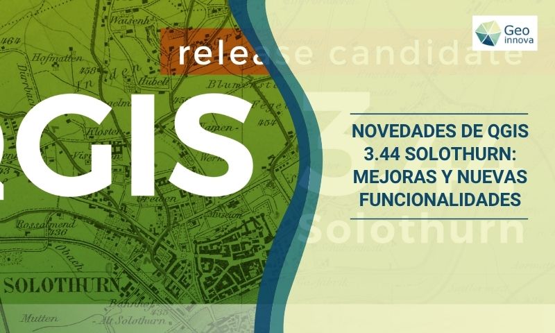 GeoInnovaASL's tweet card. Descubre las novedades de QGIS 3.44 “Solothurn”, la última versión antes de QGIS 4.0: mejoras y herramientas SIG antes del paso a 4.0