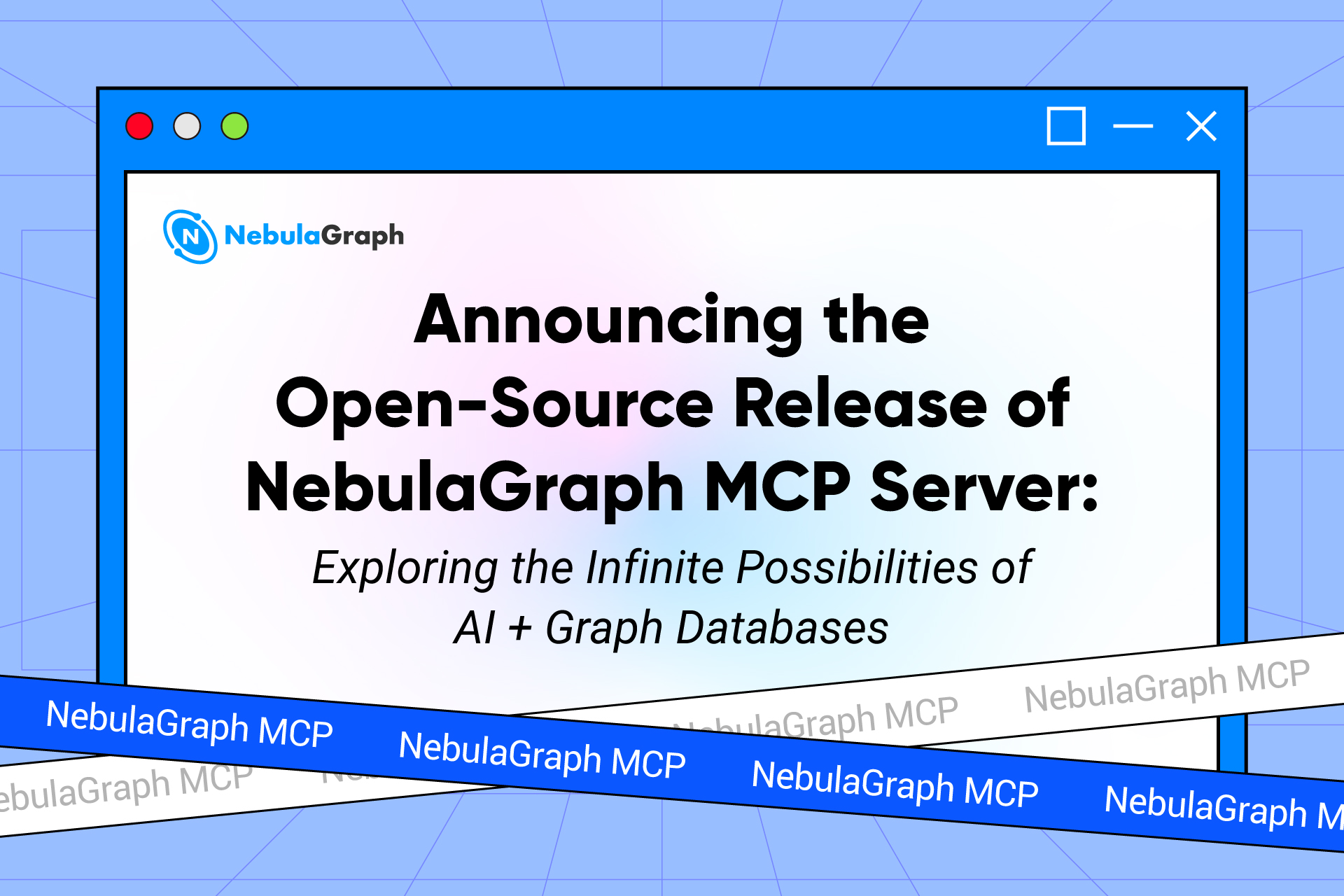 NebulaGraph's tweet card. The NebulaGraph MCP Server based on NebulaGraph 3.x is now open source. This marks the first foundational component in the NebulaGraph X MCP ecosystem, opening up new avenues for exploring the...