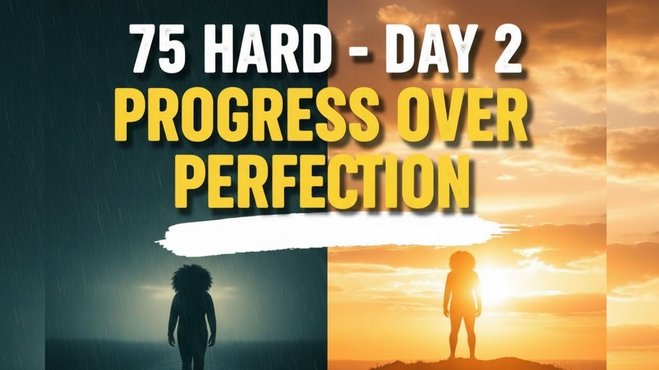 LavandaMichelle's tweet card. 75 Hard – Day 2: Progress Over Perfection | I Walked Through the...