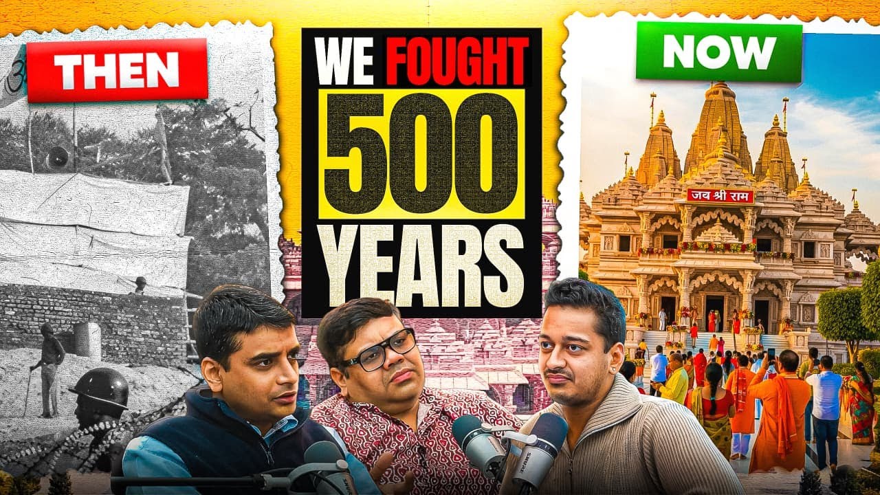 Jitendrakphc's tweet card. How Ram Mandir Changed Ayodhya, India & Our Identity | The Untold...