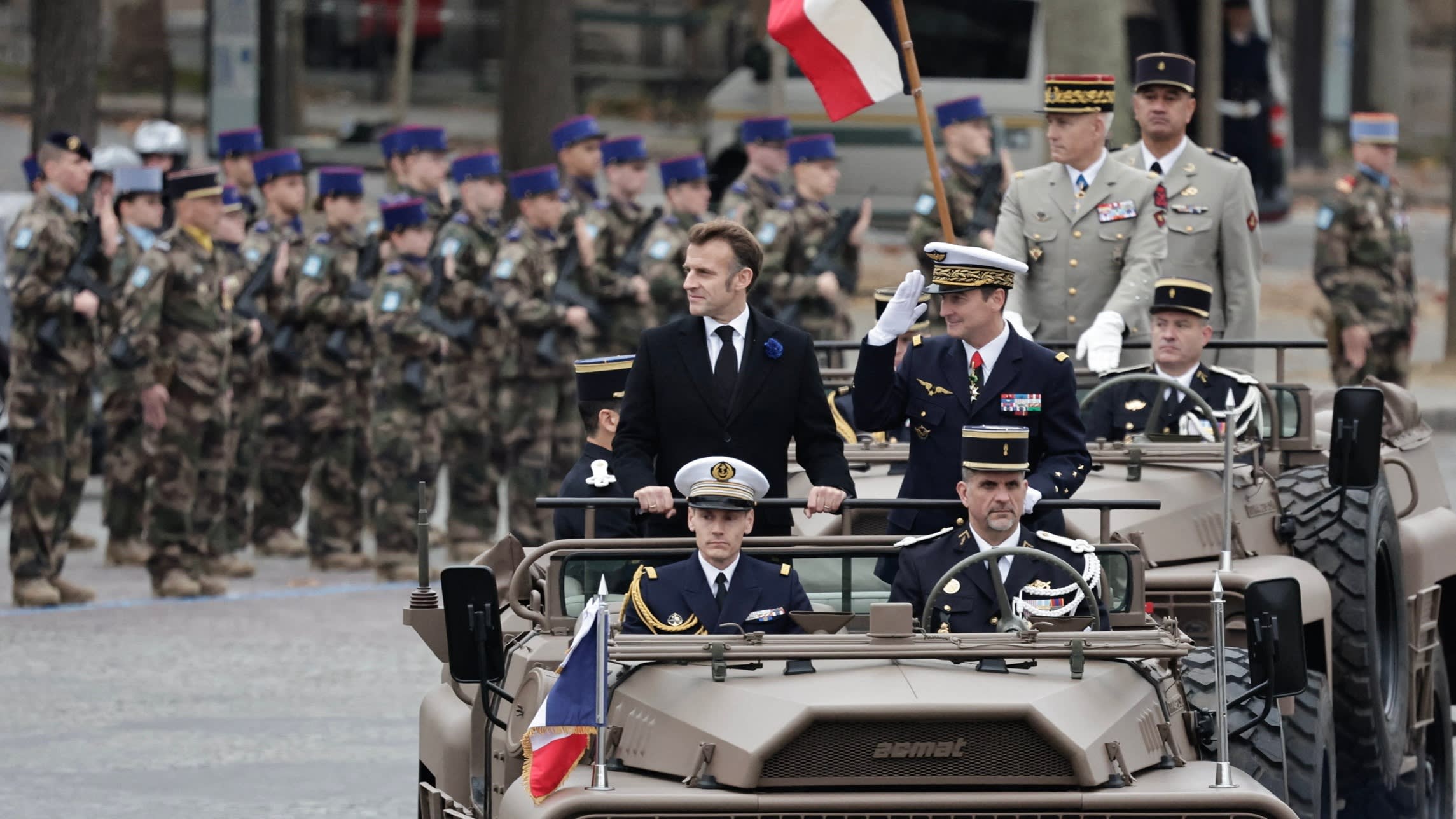 SylvieKauffmann's tweet card. A speech by a leading general hinting at the need for conscription has taken the French out of their comfort zone