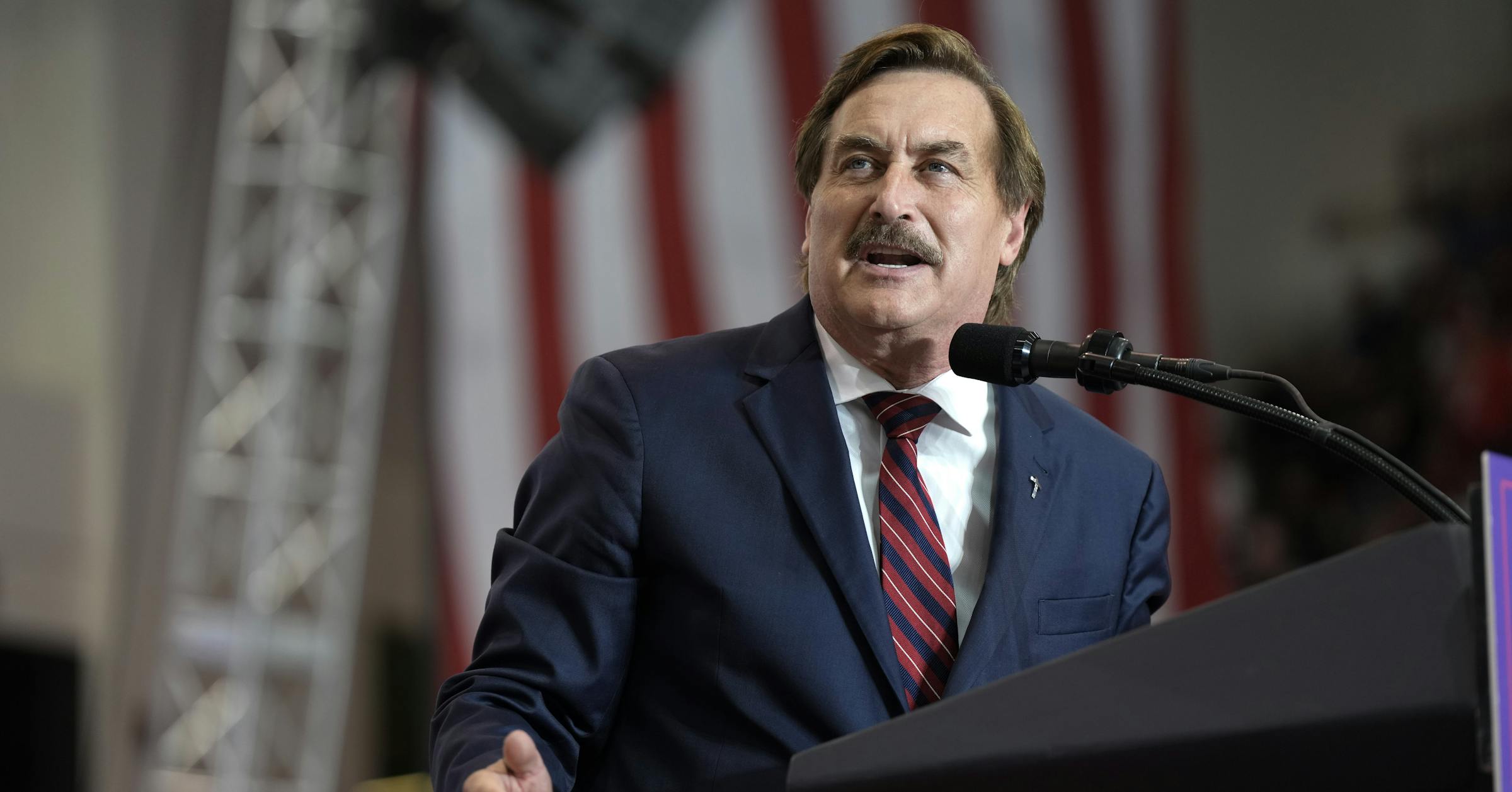 PollTracker2024's tweet card. The Mike Lindell for Governor committee was registered with Minnesota’s Campaign Finance Board on Wednesday.