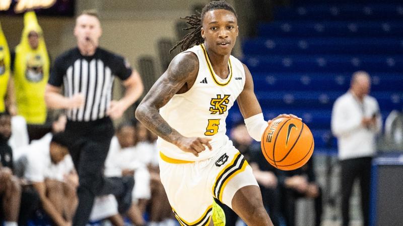 KSUOWLSMBB's tweet card. FORT MYERS, Fla.  – In a game that tied for the most points scored in Kennesaw State men's basketball Division I history, the Owls were perfect in overtime to outlast FGCU 102-100 to claim the...