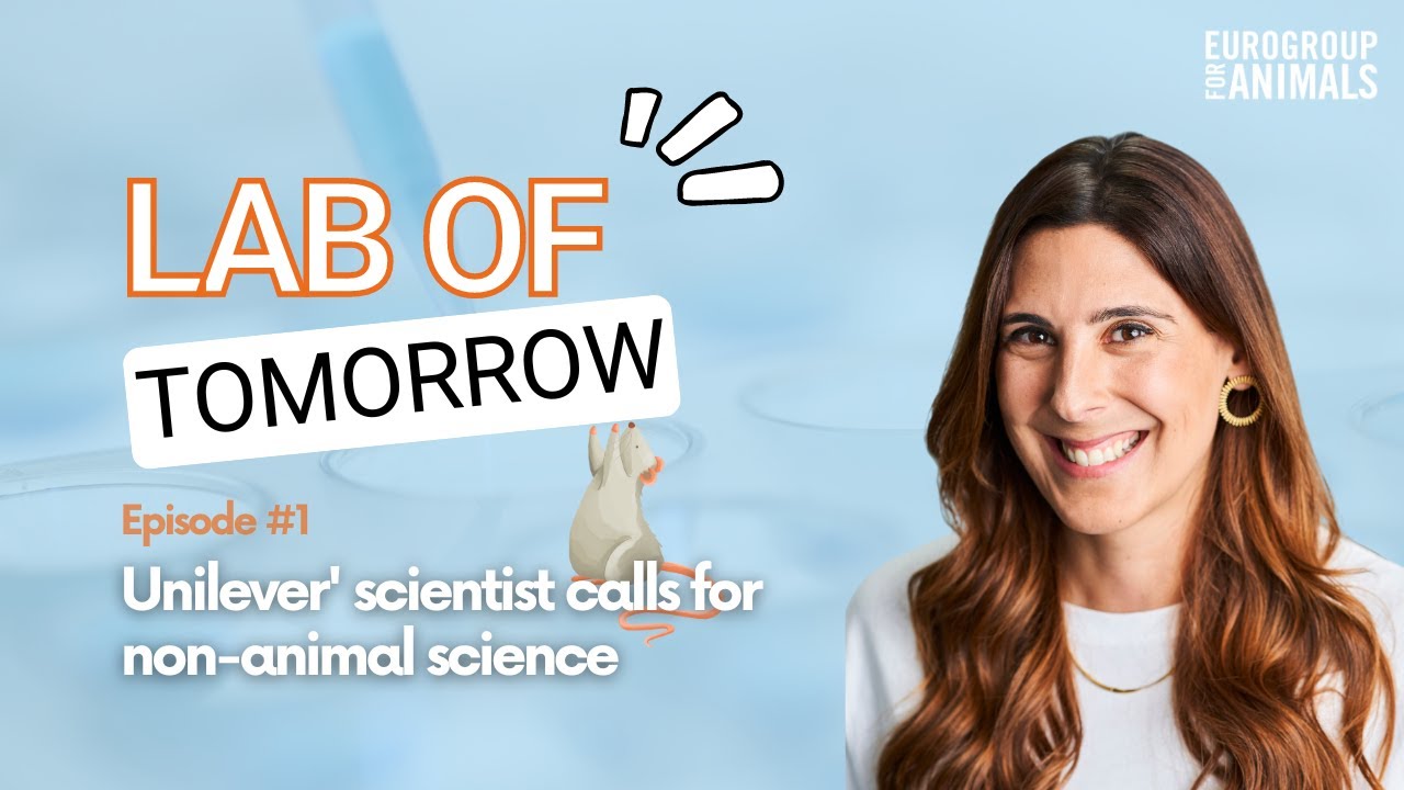 Act4AnimalsEU's tweet card. Lab of Tomorrow: Unilever's lead scientist calls for the end of...