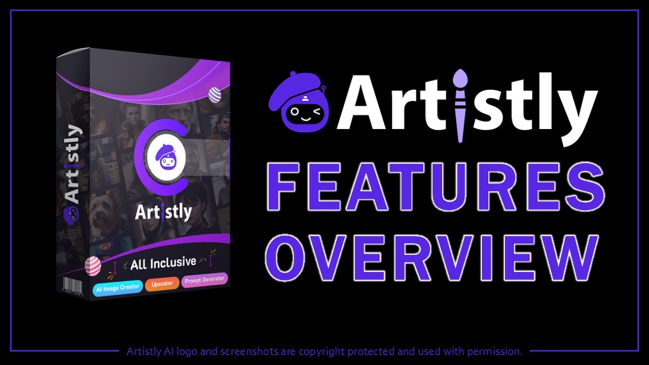 ajgodinho's tweet card. Artistly AI Key Features Overview & Demo