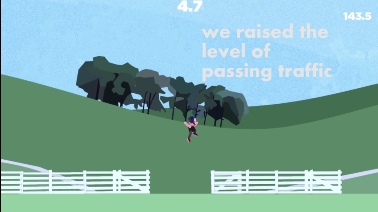 supersoulstudio's tweet card. Lexitron Runner v0.6