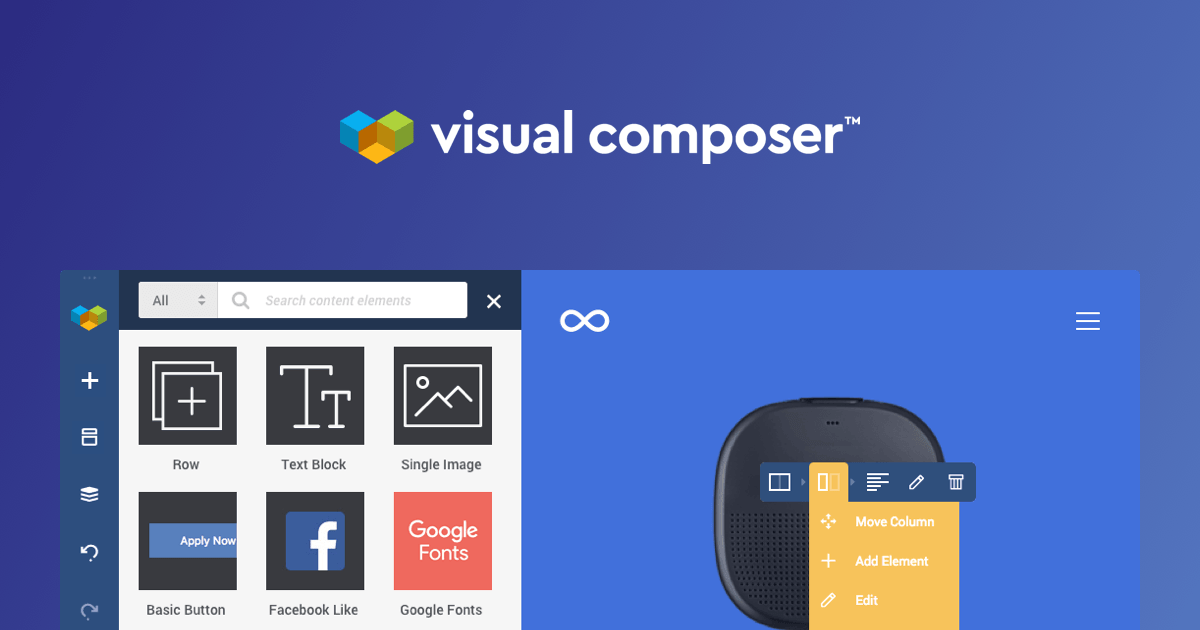 VisualComposer's tweet card. Visual Composer is a free drag and drop website builder that allows you to create professional websites. WordPress website builder you will love.