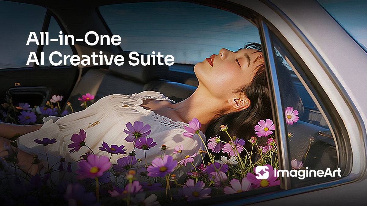 JoyJuliet_AI's tweet card. ImagineArt is the best AI creative suite that generates images, videos, shorts, and voice from text prompt. The platform includes advanced editing tools, BG remover, upscaler, and custom models. With...