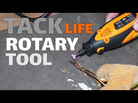 GoTechGeek's tweet card. Tacklife Rotary Tool (dremel) Kit with 80 Accessories Review