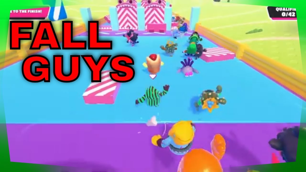 Gamernerd235's tweet card. Fall Guys Ultimate Knockout Gameplay