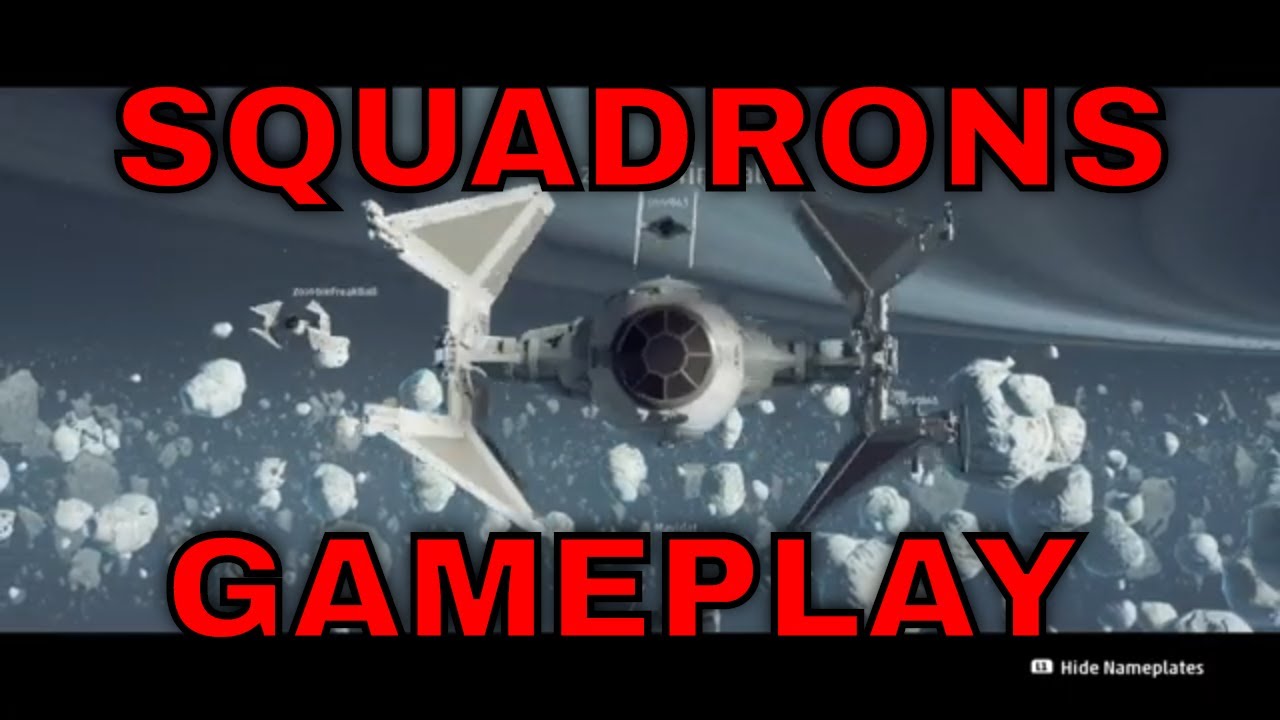 Gamernerd235's tweet card. Star Wars Squadrons | Dogfight Gameplay #1