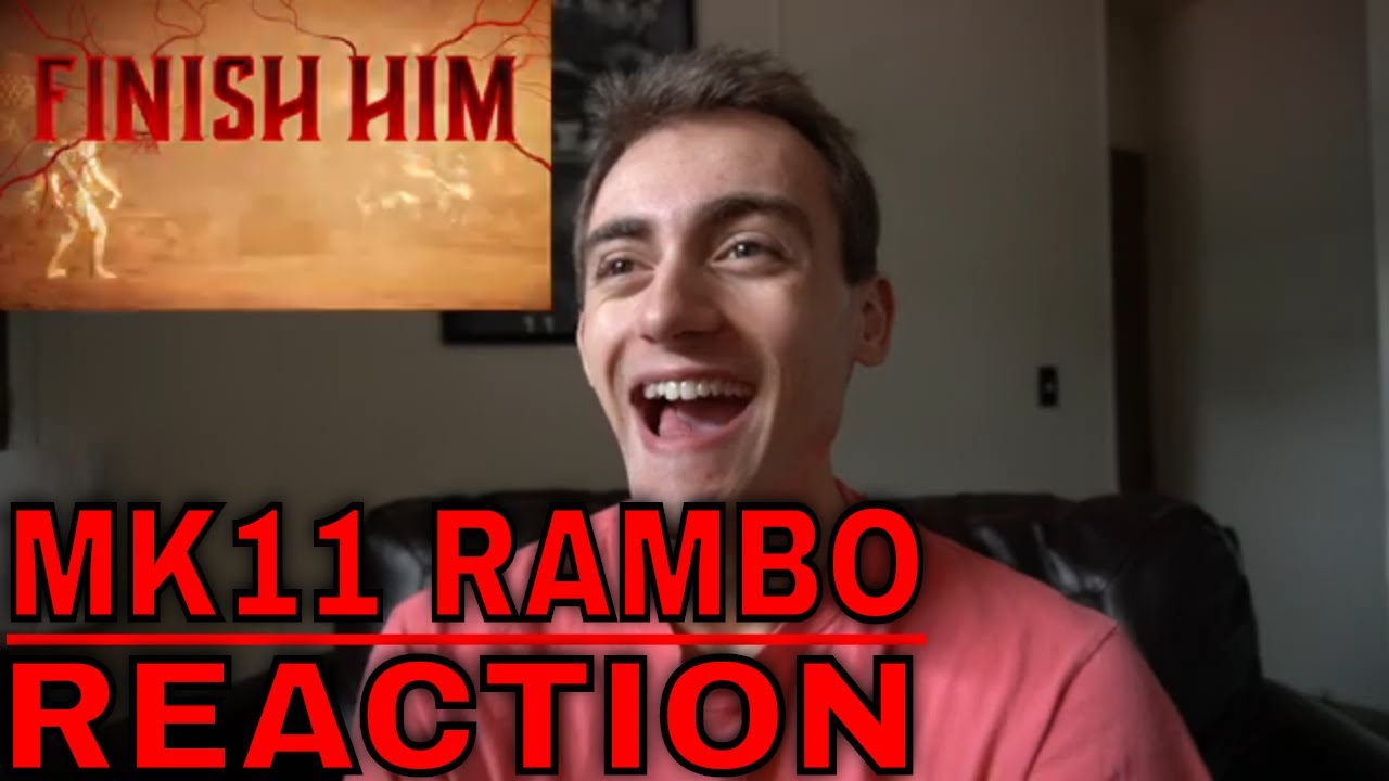 Gamernerd235's tweet card. Mortal Kombat 11 Ultimate - Rambo Gameplay Trailer Reaction