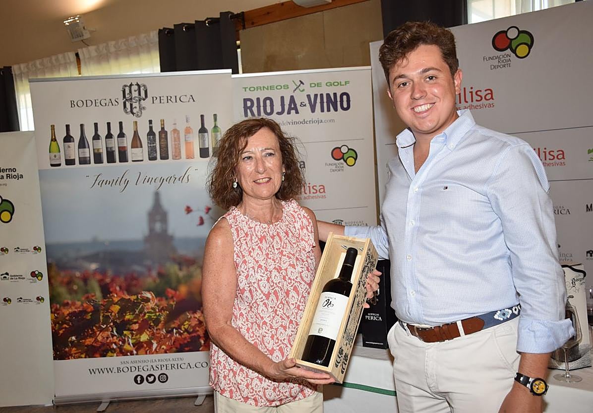 vinoderioja's tweet card. Ana Gil-Albarellos Ganadora en la categoría de damas. La golfista se reencontró con el triunfo amasando 40 puntos