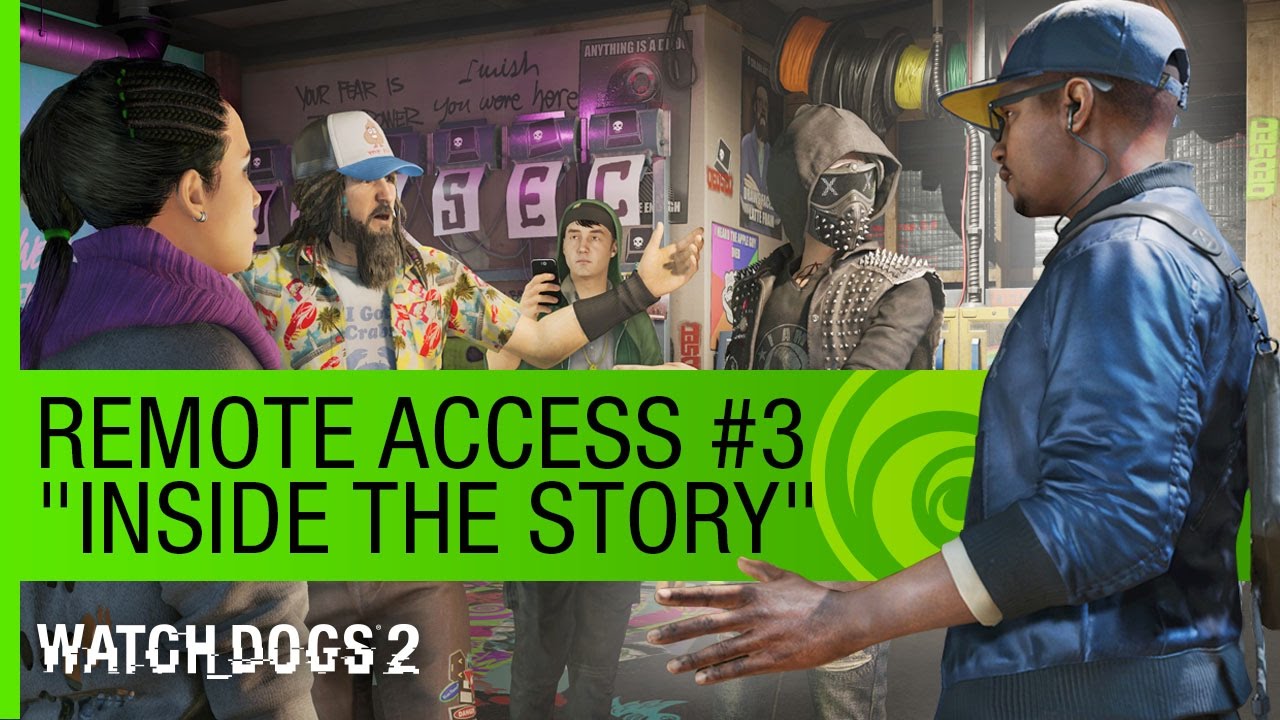 watchdogsgame's tweet card. Watch Dogs 2: Remote Access #3 - "Inside the Story" | Ubisoft [NA]