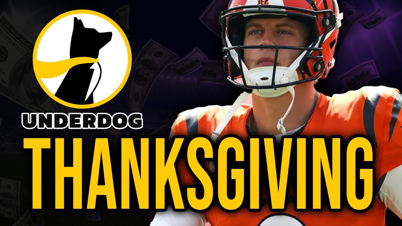 DFSArmy's tweet card. Thanksgiving NFL Best Prop Bets for Week 13 ($12,100 ROI YTD!)