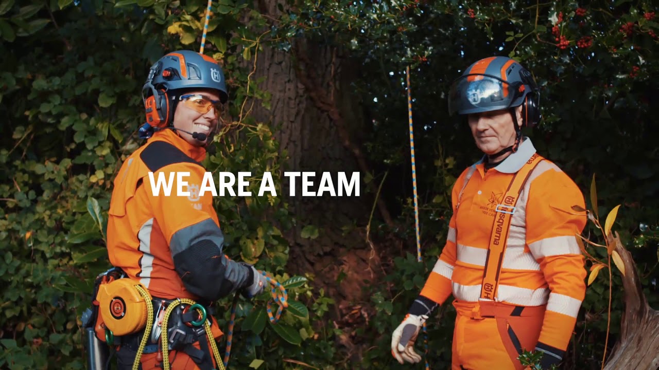 BabyBonk_Help's tweet card. Husqvarna tree professional equipment. Changing the game since 1959.