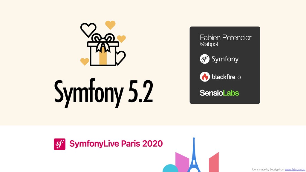 fabpot's tweet card. What's new in Symfony 5.2