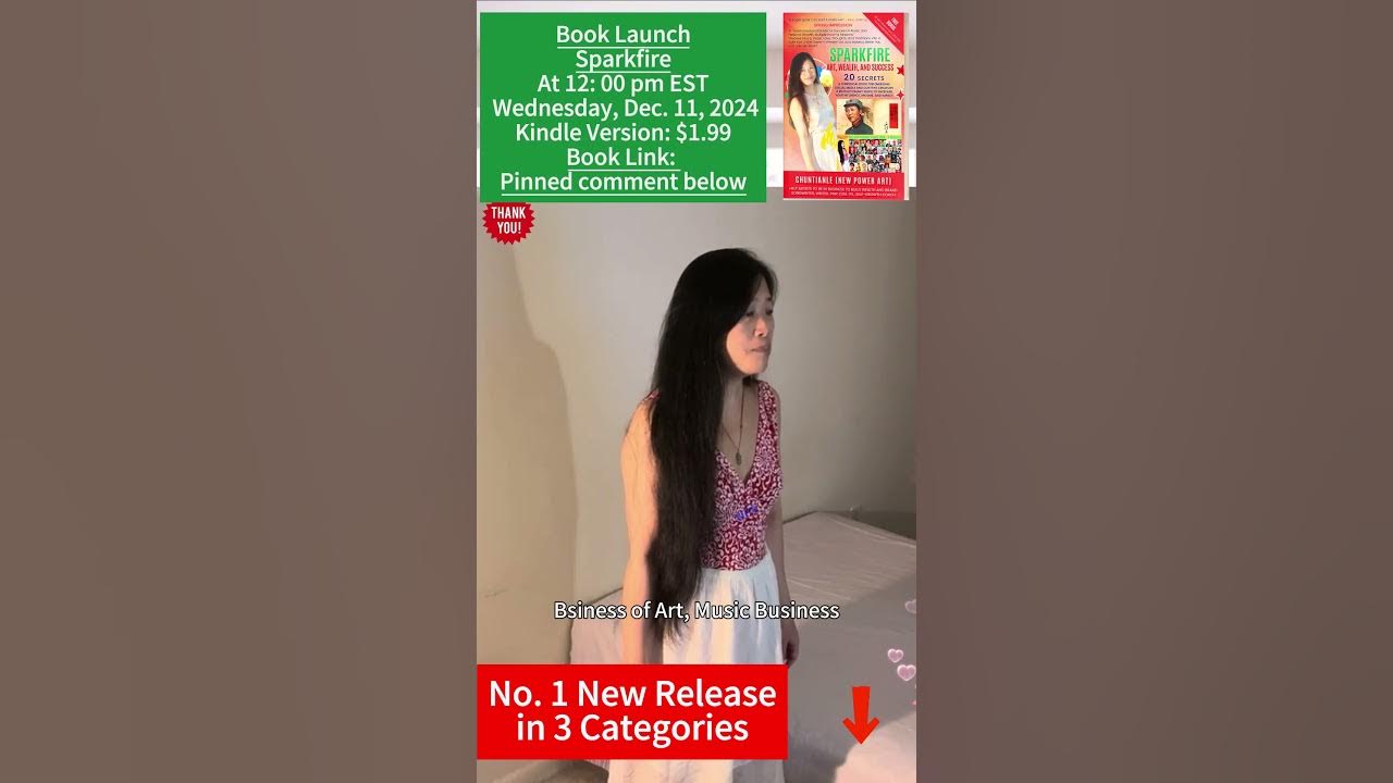 NewPowerArt's tweet card. Bestselling Book Launch - No. 1 New Release: Sparkfire - Art, Wealth...